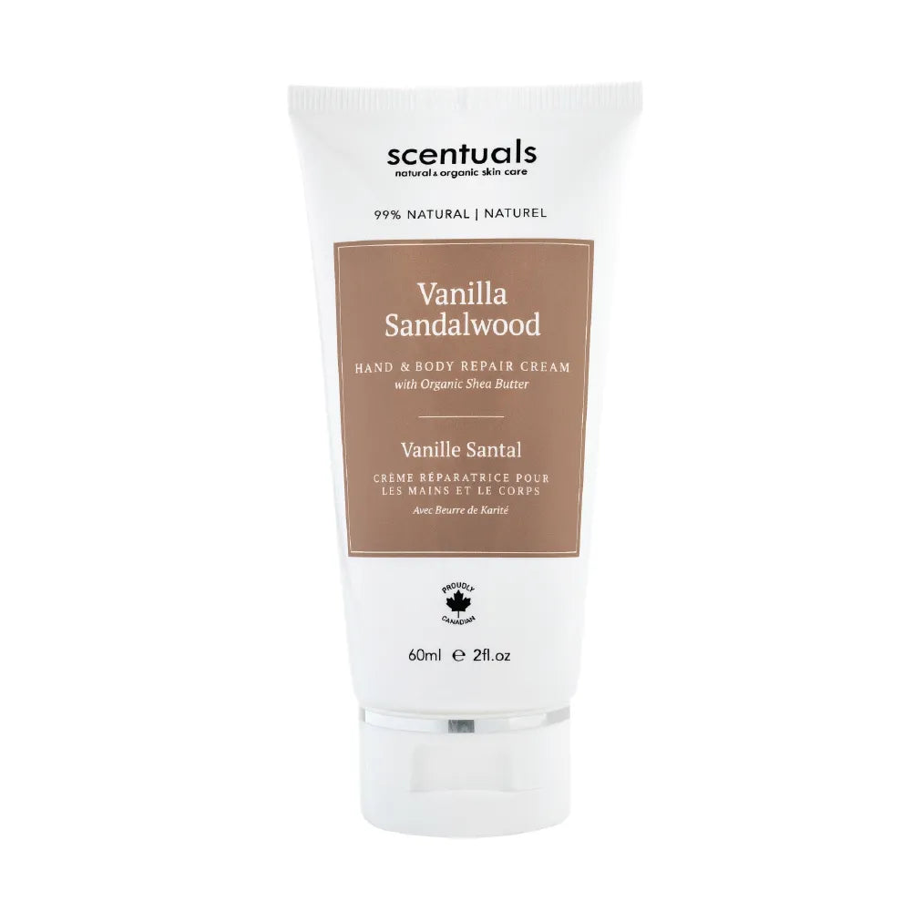 Vanilla Sandalwood Hand & Body Repair Cream (Regular-Size)