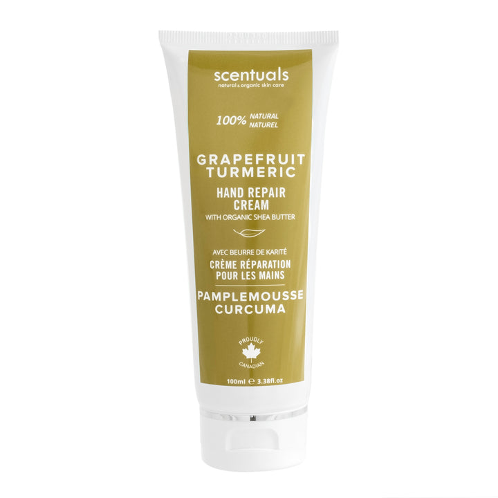 Grapefruit Turmeric Hand Repair Cream - Scentuals Natural & Organic Skin Care