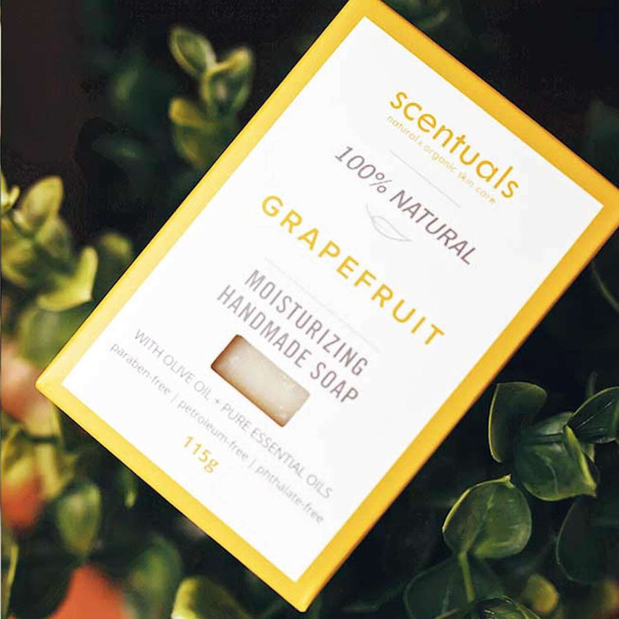 Grapefruit Bar Soap - Scentuals Natural & Organic Skin Care