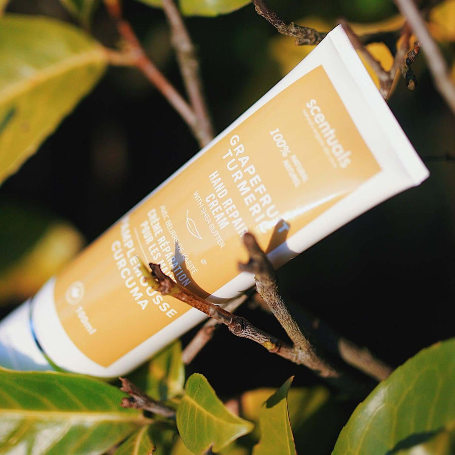 Grapefruit Turmeric Hand Repair Cream - Scentuals Natural & Organic Skin Care